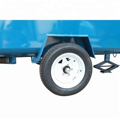 Специализированные внешние наклейки CE OEM GAS пищевой грузовик с нержавеющей сталью и большим колесом