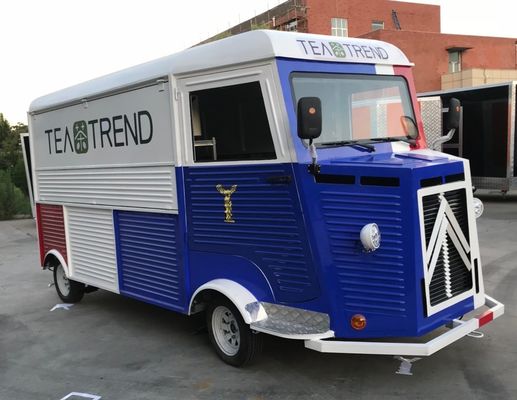 Полностью оборудованные пищевые машины для приготовления закусок мороженого и напитков на ходу