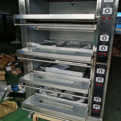 1 палуба 1 емкость подноса Печь для выпечки хлеба в пищевой промышленности