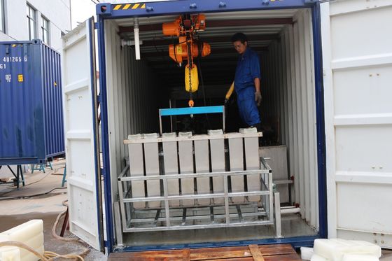 Промышленная коммерческая ледяная блочная машина для крупномасштабного производства льда