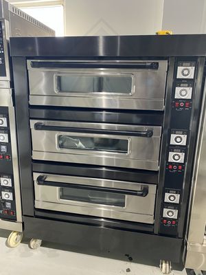 1 палуба 1 поднос электрическая палуба печь оборудование для хлебопекарни