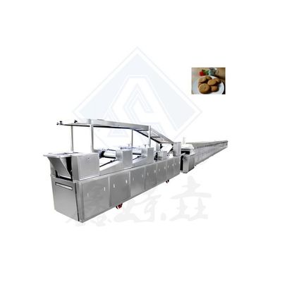 Высокопроизводительная печенье и печенье машина для производства тоннельной печи