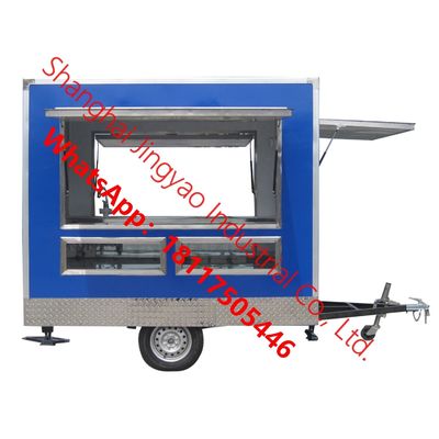 Уличная продажа продуктов питания Электрический вагон для сладкой кукурузы Продажа на рынке энергодобычи