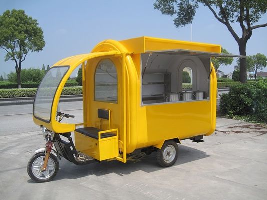 380*160*235 CM Street Mobile Gas Ice Cream Food Truck с полным оборудованием для кухни