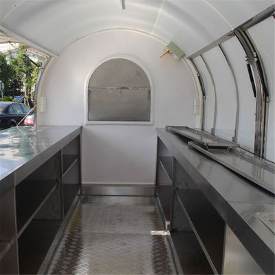 380*160*235 CM Street Mobile Gas Ice Cream Food Truck с полным оборудованием для кухни