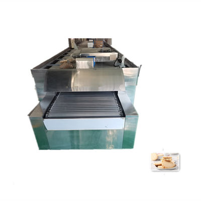 10м Промышленный туннель Печь для масляного молока Твердые печенье печенье Источник питания Электрический