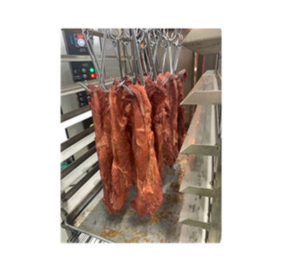 380V 32 поднос Газ Куриная жаренная свинья грудное мясо говядины сырое зерно Пекарная стойка