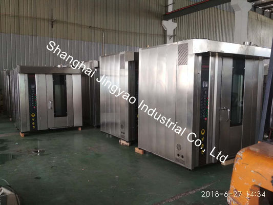 Газовое оборудование для пекарни 34 и 68 поднос Горячая воздушная вращающаяся печь для выпечки 200 кг/кг хлеба