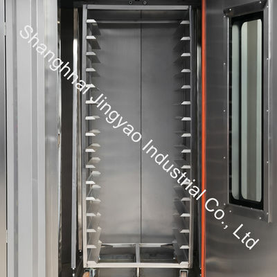 Газовое оборудование для пекарни 34 и 68 поднос Горячая воздушная вращающаяся печь для выпечки 200 кг/кг хлеба