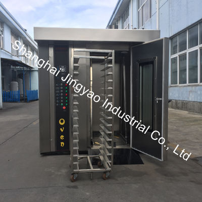 2020 Шанхай Цзиньяо 32/64 Подносы Ротационная печь для печенья и электрического горячего воздуха