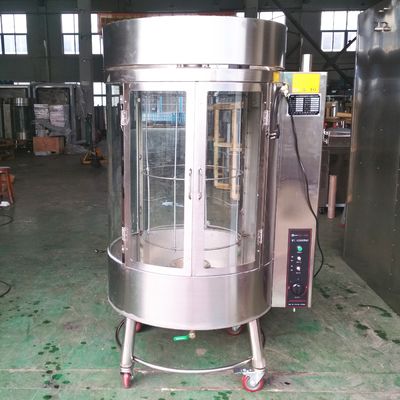 120 кг коммерческая круглая угольная печь для жарки уток с онлайн-поддержкой после обслуживания