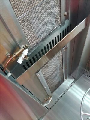 Газовая печь большой емкости для 16 цыплят 77 кг и 220 В напряжение