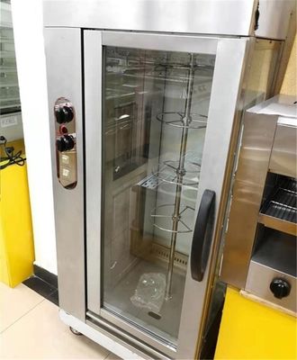 Газовая печь большой емкости для 16 цыплят 77 кг и 220 В напряжение