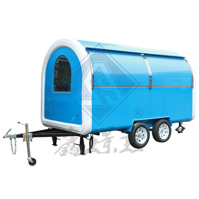 Индивидуальный промышленный круглый модель квадратный мобильный пищевой грузовик с 6M одно-/двойной оси