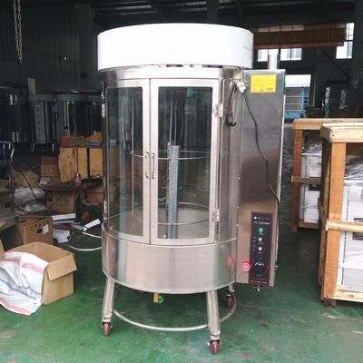 Онлайн-поддержка полная утка жарка электрическая и газовая печь машина вращающаяся куриная гриль оборудование