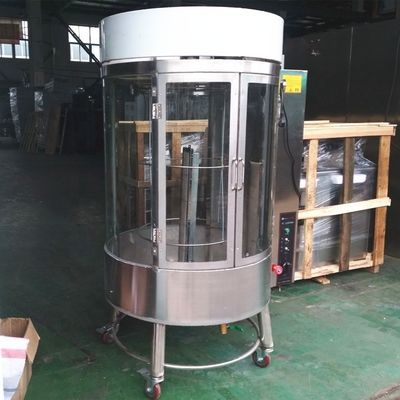 Онлайн-поддержка полная утка жарка электрическая и газовая печь машина вращающаяся куриная гриль оборудование