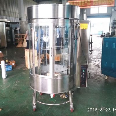 120 кг Лавовый камень Пекинская утка Птица вращающаяся печь для больших операций