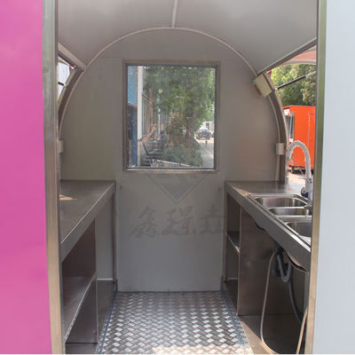 Индивидуальный промышленный круглый квадратный пищевой грузовик для 3,5 м одной/двойной оси