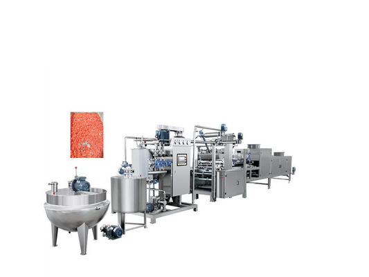 150 кг/ч Промышленная автоматическая медвежья конфета-машина с усовершенствованной функцией