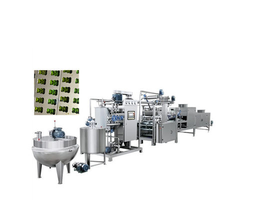 150 кг/ч Промышленная автоматическая медвежья конфета-машина с усовершенствованной функцией