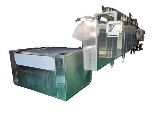 304 Промышленная туннельная печь из нержавеющей стали для высокопроизводительных печенья и печенья