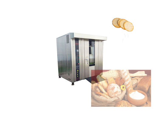 Розничная торговля 32 Подносы Пекарня 32 Ротационный газ Промышленный электрический печенье Торт Хлеб печь