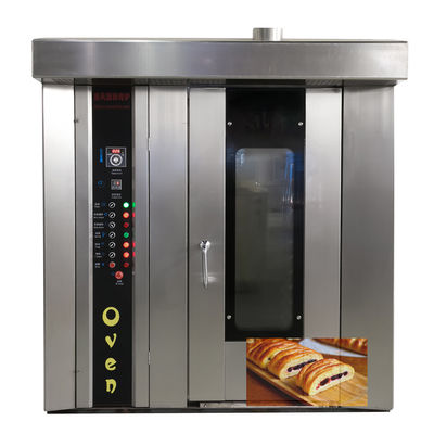 Пищевая машина 32 подноса Хороший электрический печенье Торт Хлеб Однокомнатная пекарня Ротационный