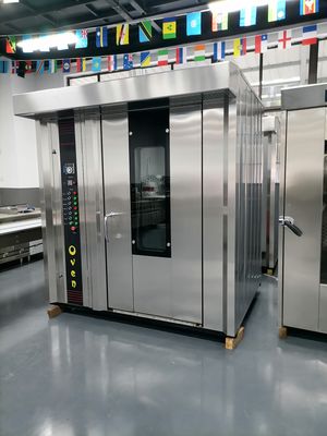 Пекарня 32 Ротационный газовый промышленный электрический печенье печенье хлеб пекарня для ресторана