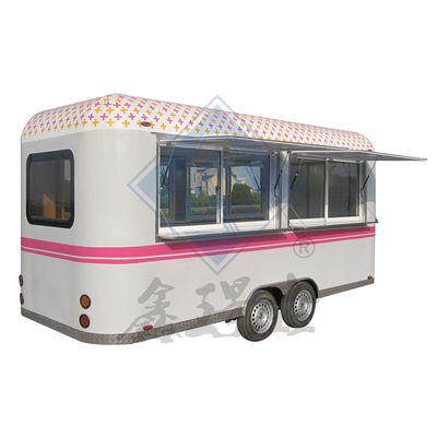 Мобильный пищевой грузовик 600 с одной или двумя осями и конструкцией