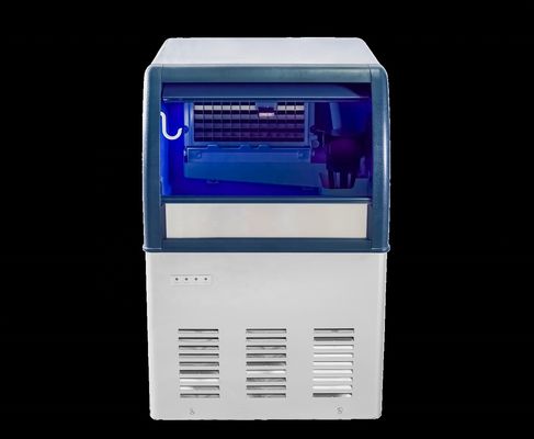 Промышленная автоматическая машина для изготовления кубиков льда с производительностью 54 кг/день и легкой эксплуатацией