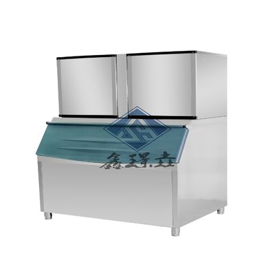 Промышленный автоматический кубический ледокольчик Хороший для 2400P 1088 кг / день