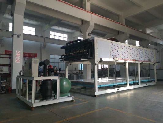 Коммерческая машина для изготовления блоков льда с промышленным компрессором 1230x930x2040 мм