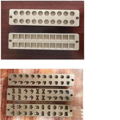 Автоматическая линия по производству гумовых кондитерских изделий из нержавеющей стали для двойных цветных леденец