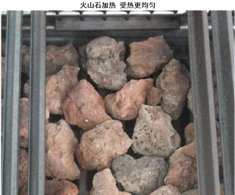 Коммерческий газовый лавовый каменный гриль с шкафом и устройством защиты от пламени в Сливере