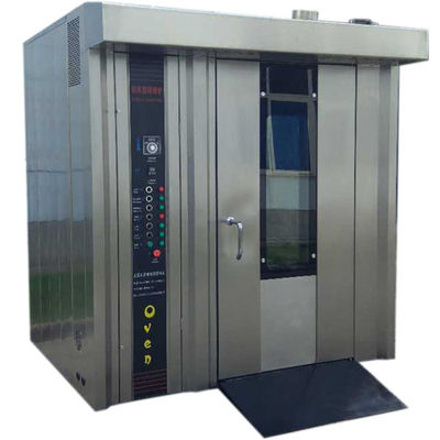 52.5KW 16 Поднос пекарня печенье французский хлебопекарня Багуетта с 50 кг / ч вращающейся печи