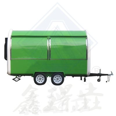 Промышленный круглый модель горячий пес кофе мобильный пищевой грузовик Долгий срок службы