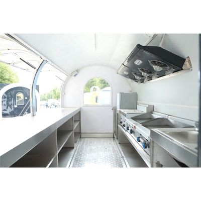 Промышленный круглый модель горячий пес кофе мобильный пищевой грузовик Долгий срок службы