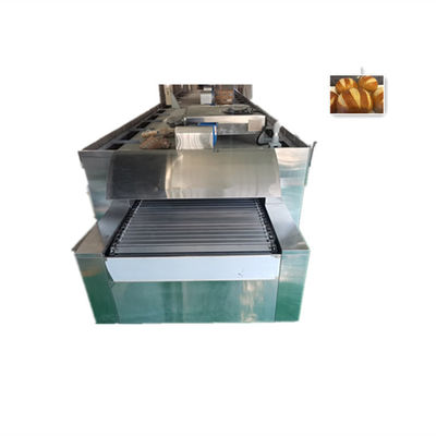 Ресторан должен иметь 500кг/ч твердые хрустящие печенье Автоматический кекс Электрическая туннельная печь