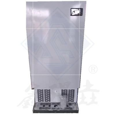 Простая в эксплуатации 80кг полумесячная ледокарня кубическая ледокарня для бизнеса