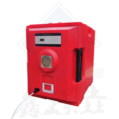 Буфетное обслуживание 90L 220V вращающаяся формовка изолированная коробка для чешуивания блюда пищевой обогреватель