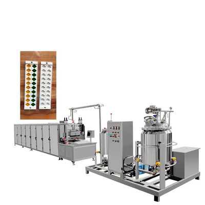 150 кг/ч Медвежья конфета Производственная линия Лолипот Высокая производительность Автоматическая машина