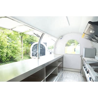 Мобильный горячий пирог, кофе, пищевой грузовик 5.8M с двойной осью, хорошая конструкция, промышленная круглая модель