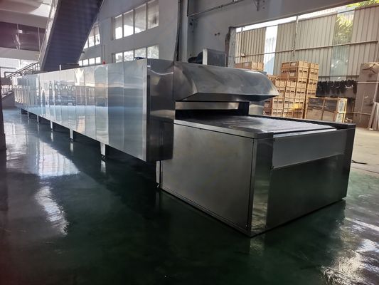 Шанхайская газовая пекарня печь для ротиссерии Передовые технологии для закусок печь для тоннелей