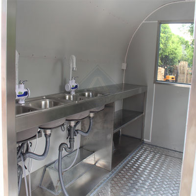 Длинный срок службы Мобильный горячий пирог кофе пищевой грузовик с индивидуальным оборудованием для приготовления пищи