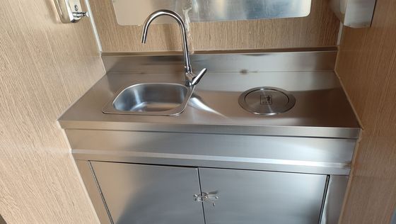 Стальной портативный 2 стенд общественный туалетный трейлер для коммерческого и мобильного удобства