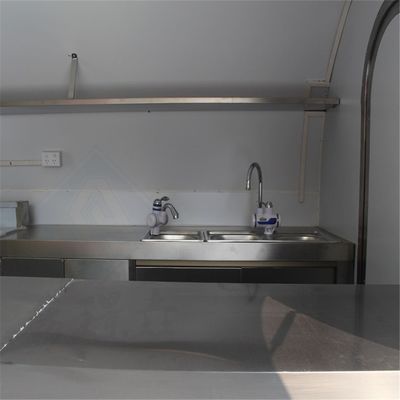 Продажа закусок Функция Мобильный фургон быстрого питания для оборудования для выпечки и мороженого