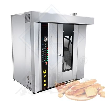 16 поднос Ротационная стойка печи для пекарни Гостиницы Машины Функция 100 кг/ч