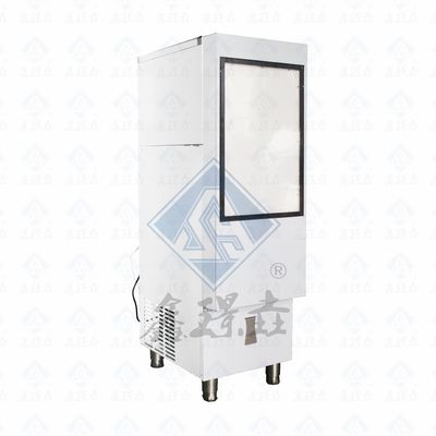 Коммерческая кубическая ледовая машина с высокой производительностью и емкостью хранения 900 кг льда