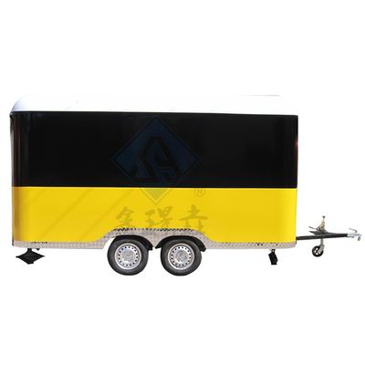 500*200*210 см Снакс хот-дог бургер пирог Пирожный фургон с онлайн-поддержкой после обслуживания