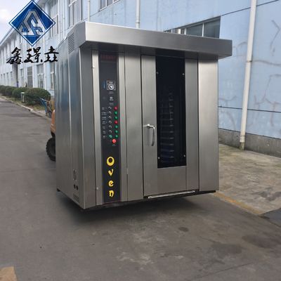 Пекарные машины Электрическая пиццерия печь в вращающейся печи с 1530mm * 1750mm * 1950mm Размер